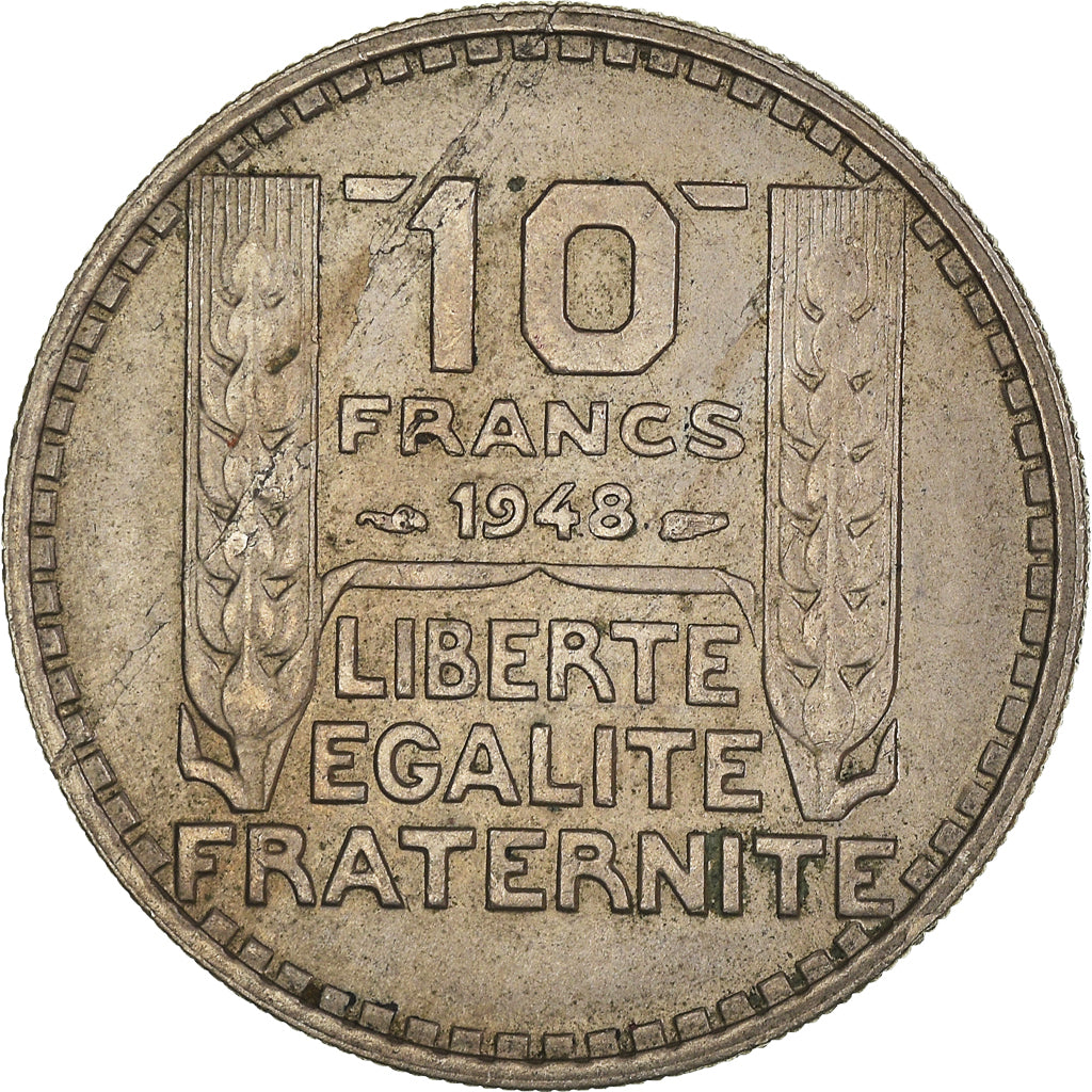 Münze, Frankreich, 10 Francs, 1948
