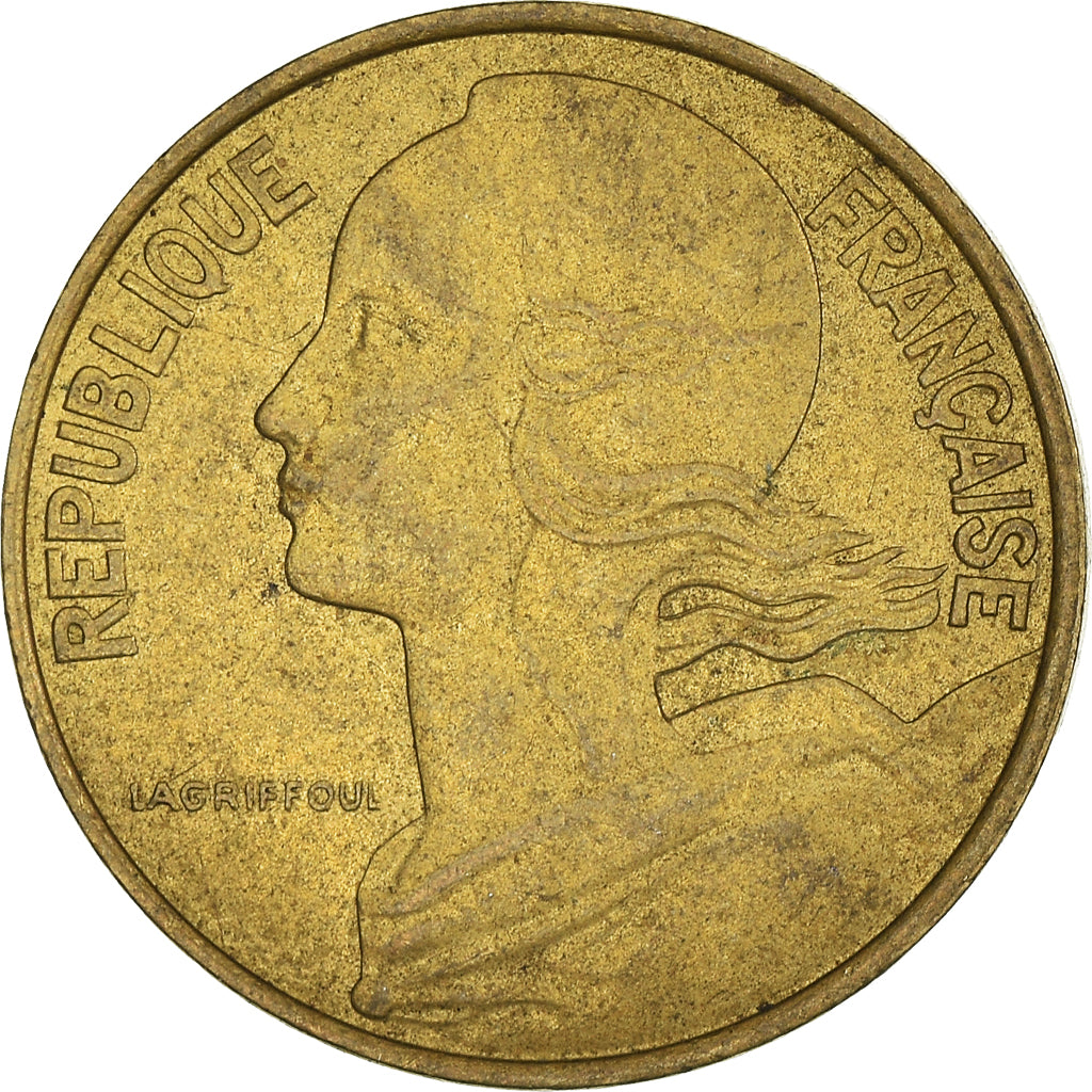 Coin, France, 10 Centimes, 1990