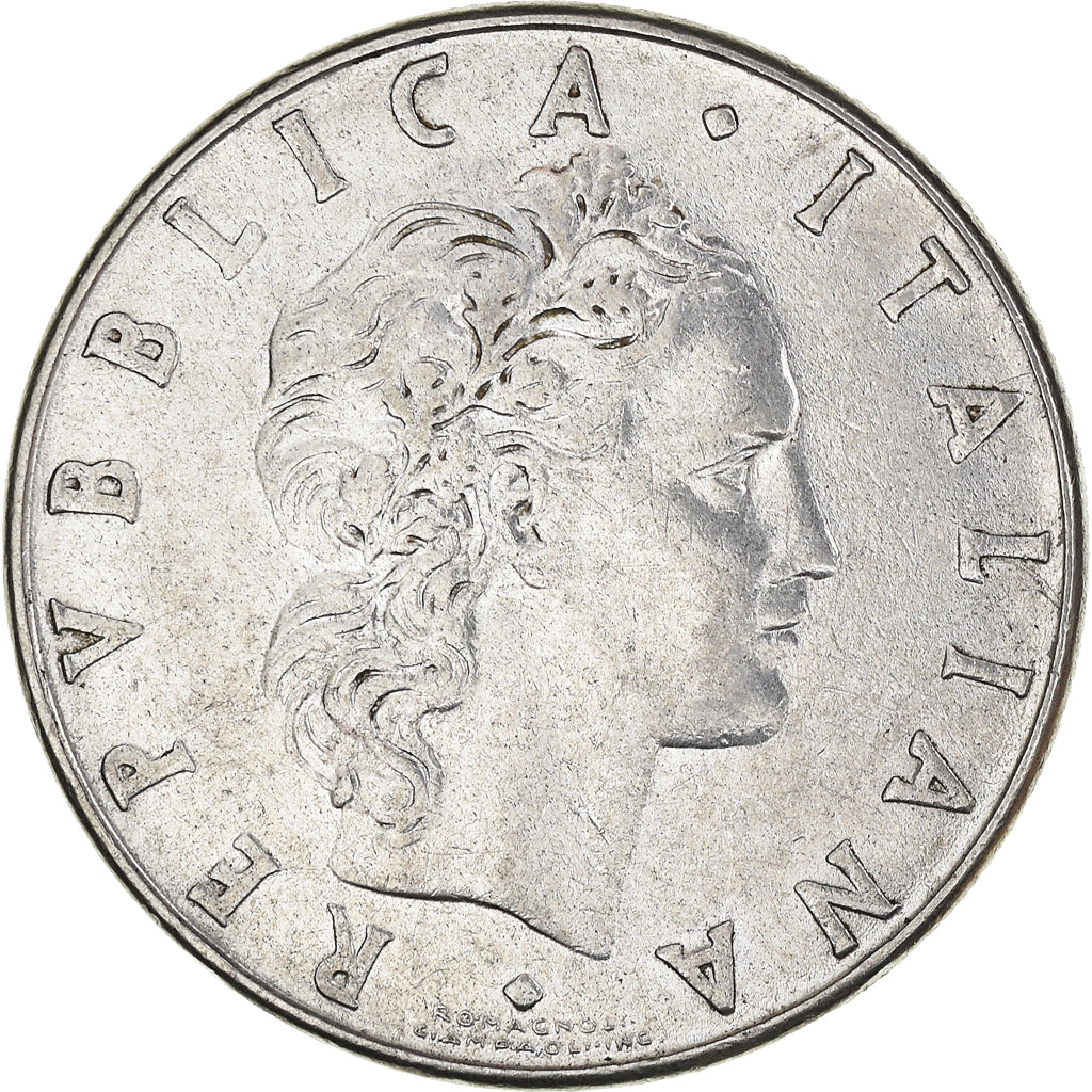 Munten, Italië, 50 Lire, 1976