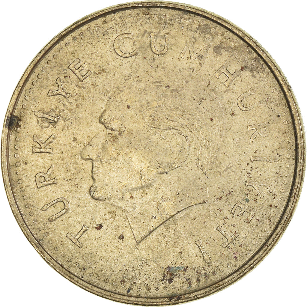 Coin, Turkey, 1000 Lira, 1990