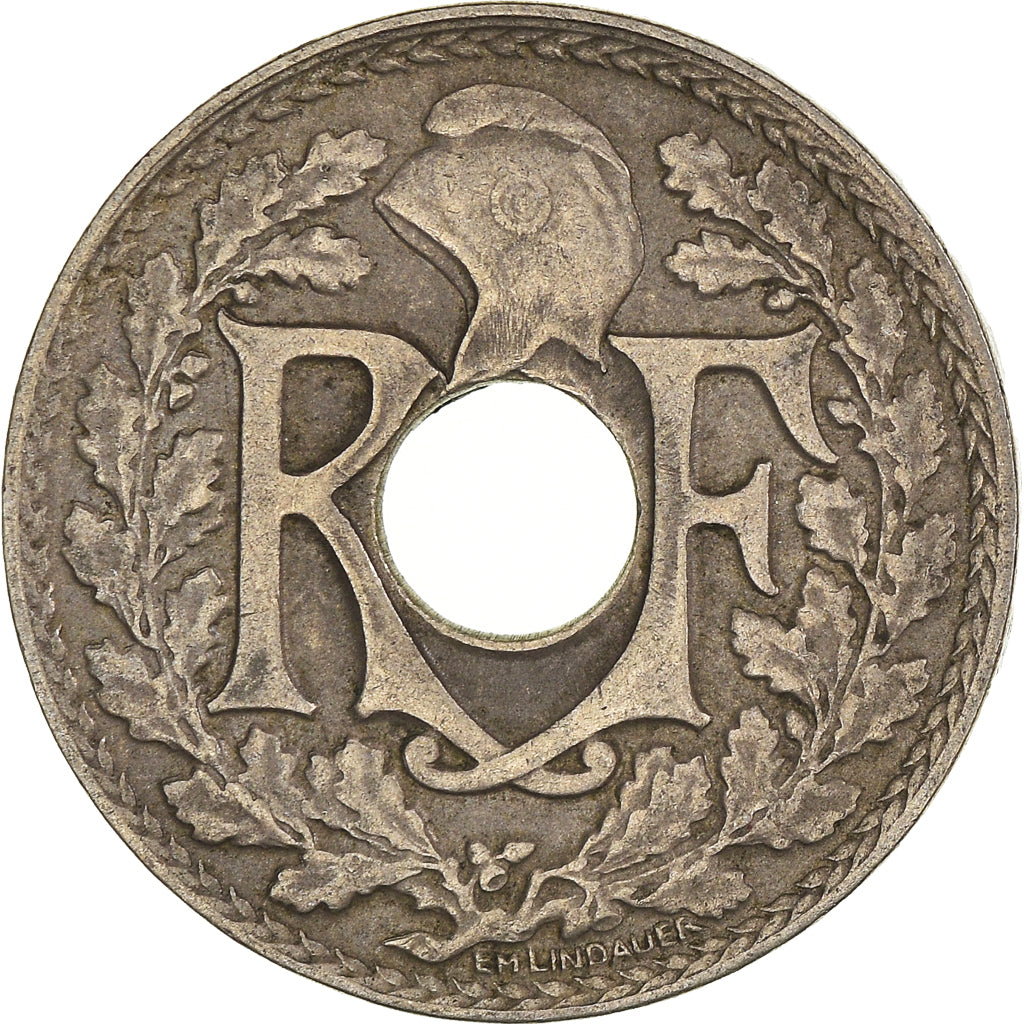 Coin, France, 10 Centimes, 1924