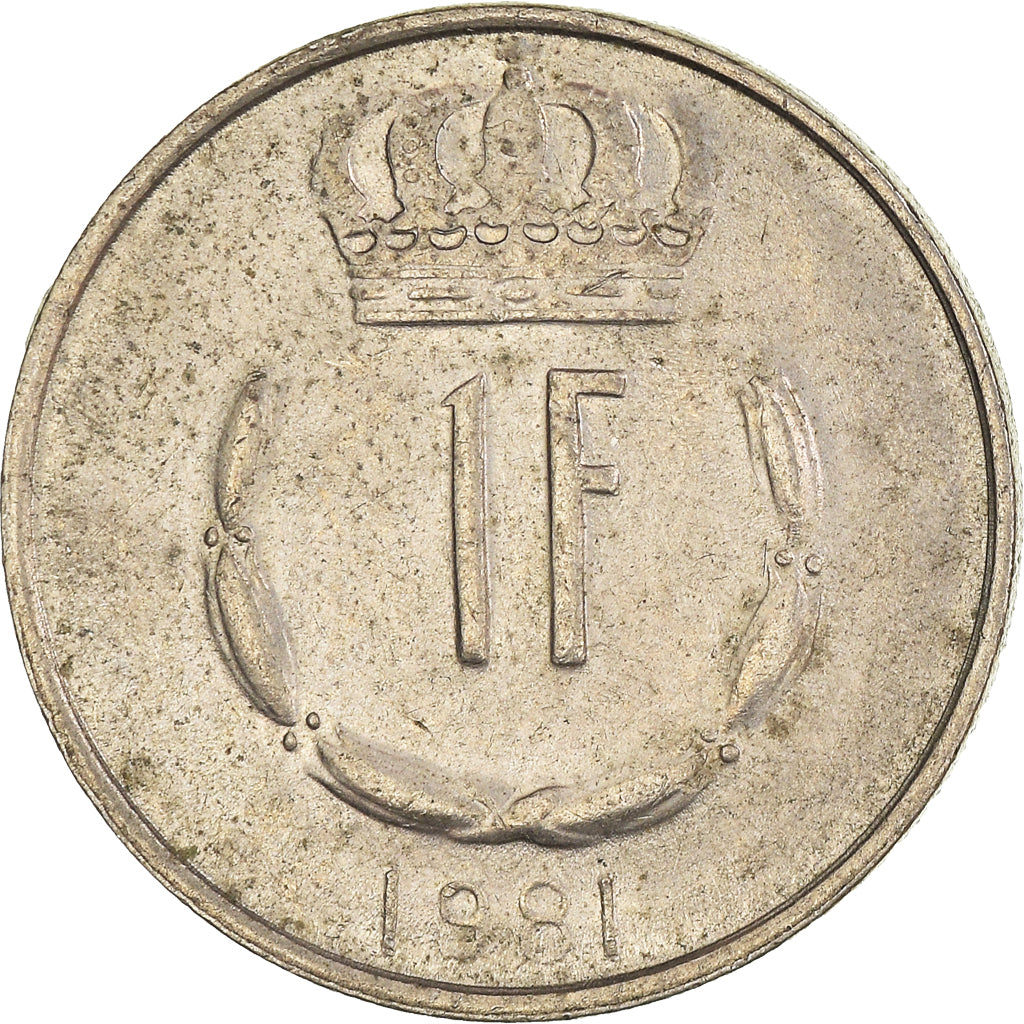 Coin, Luxembourg, Franc, 1981