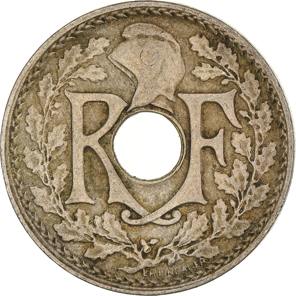 Monnaie, France, 5 Centimes, 1919