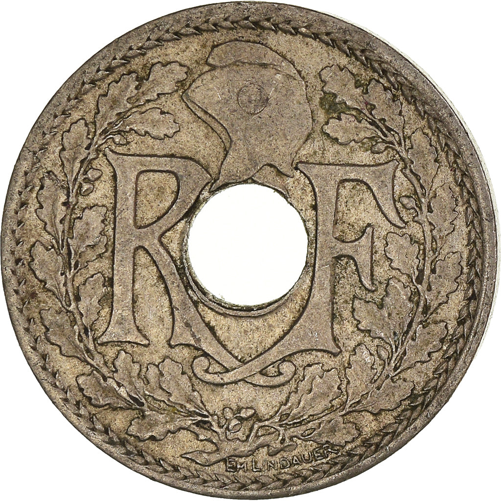 Munten, Frankrijk, 5 Centimes, 1920