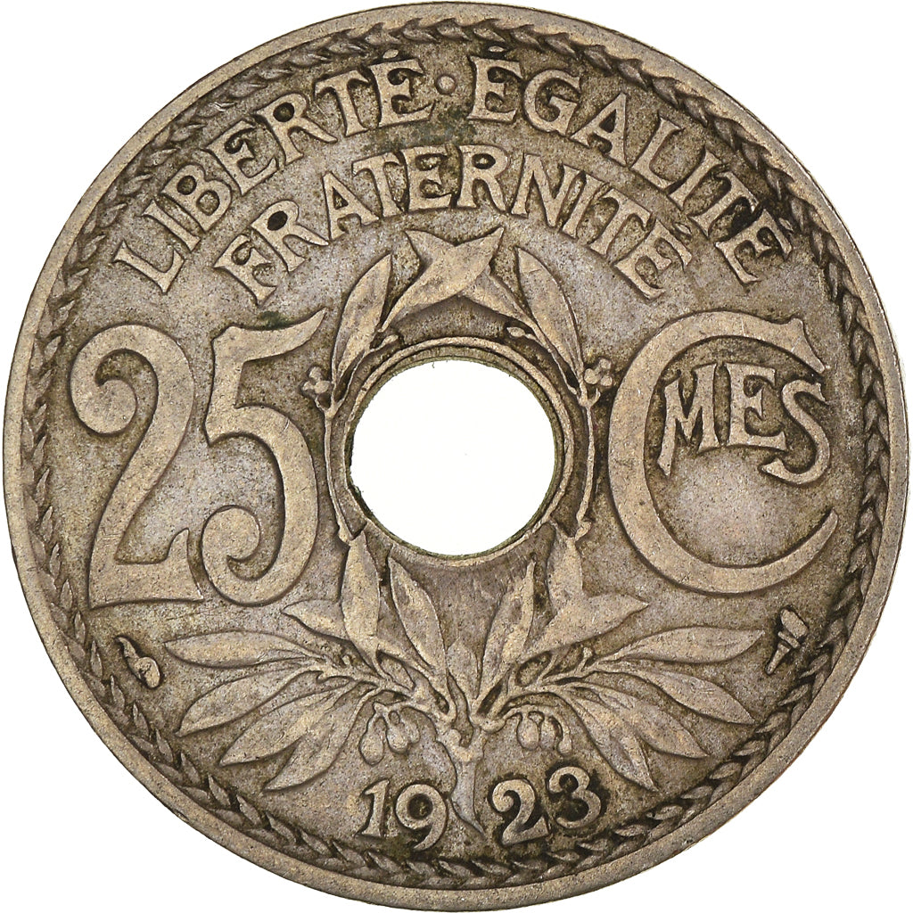 Moneta, Francia, 25 Centimes, 1923