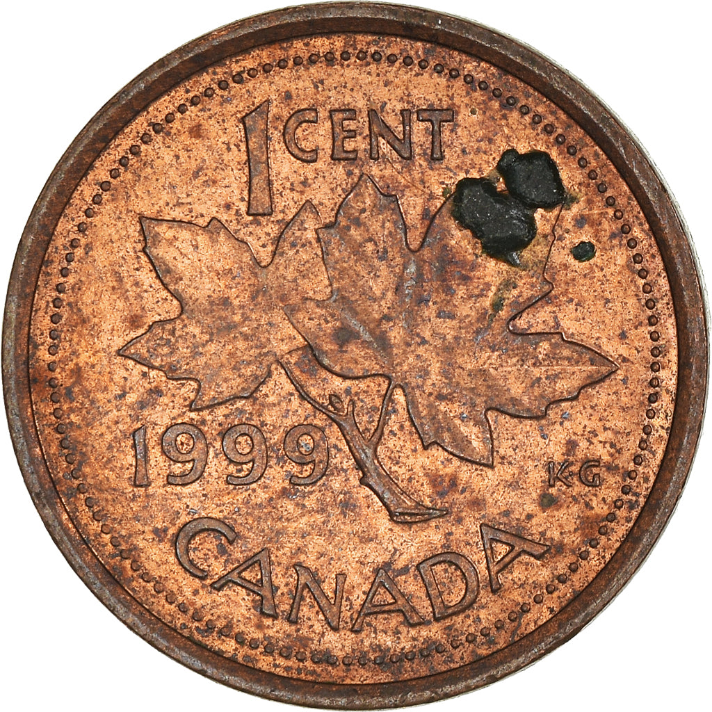 Moneta, Canada, Cent, 1999