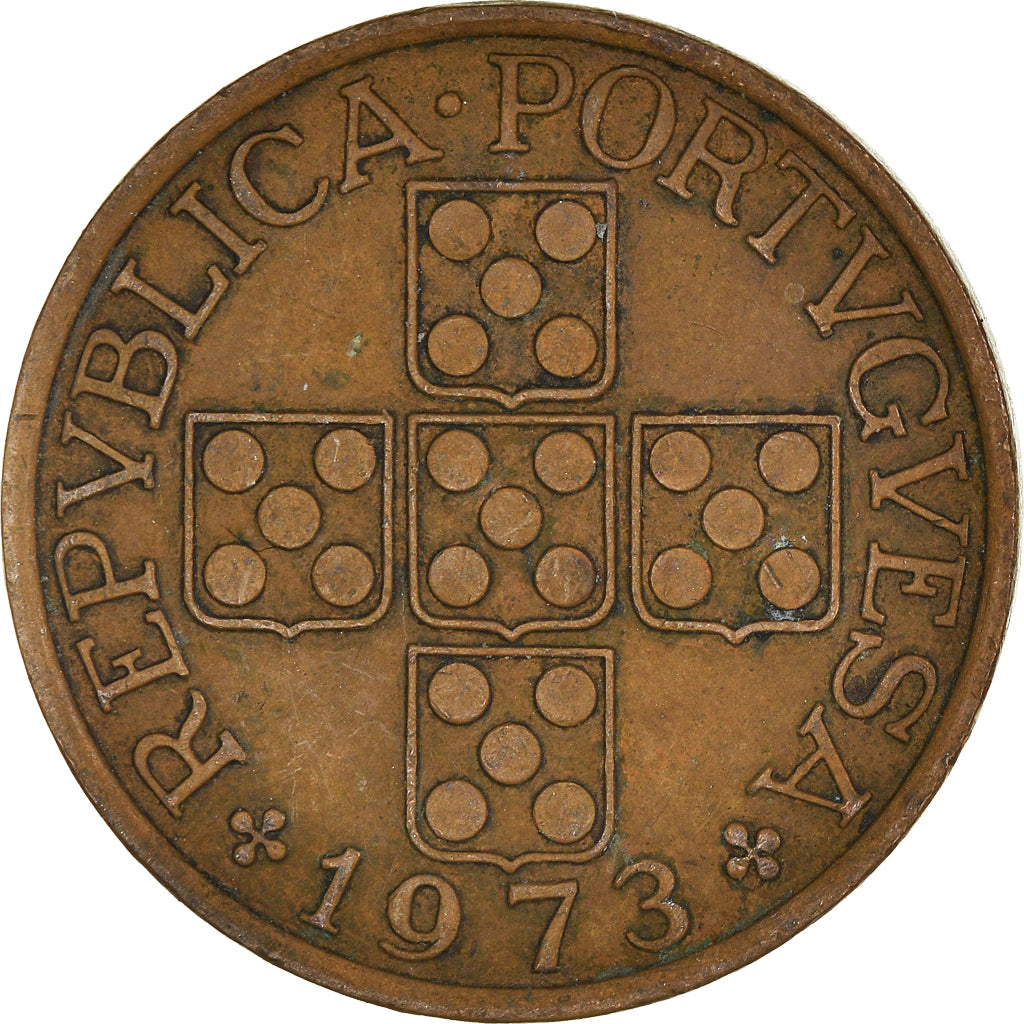 Moneda, Portugal, Escudo, 1973