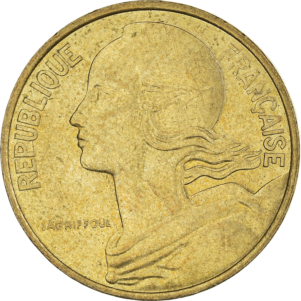 Coin, France, 10 Centimes, 1998