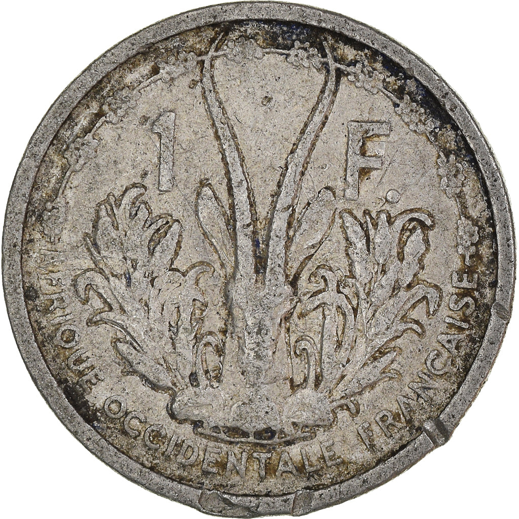 Coin, French West Africa, Franc, 1948