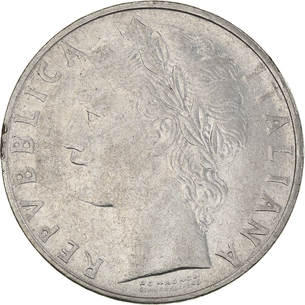 Moneda, Italia, 100 Lire, 1964