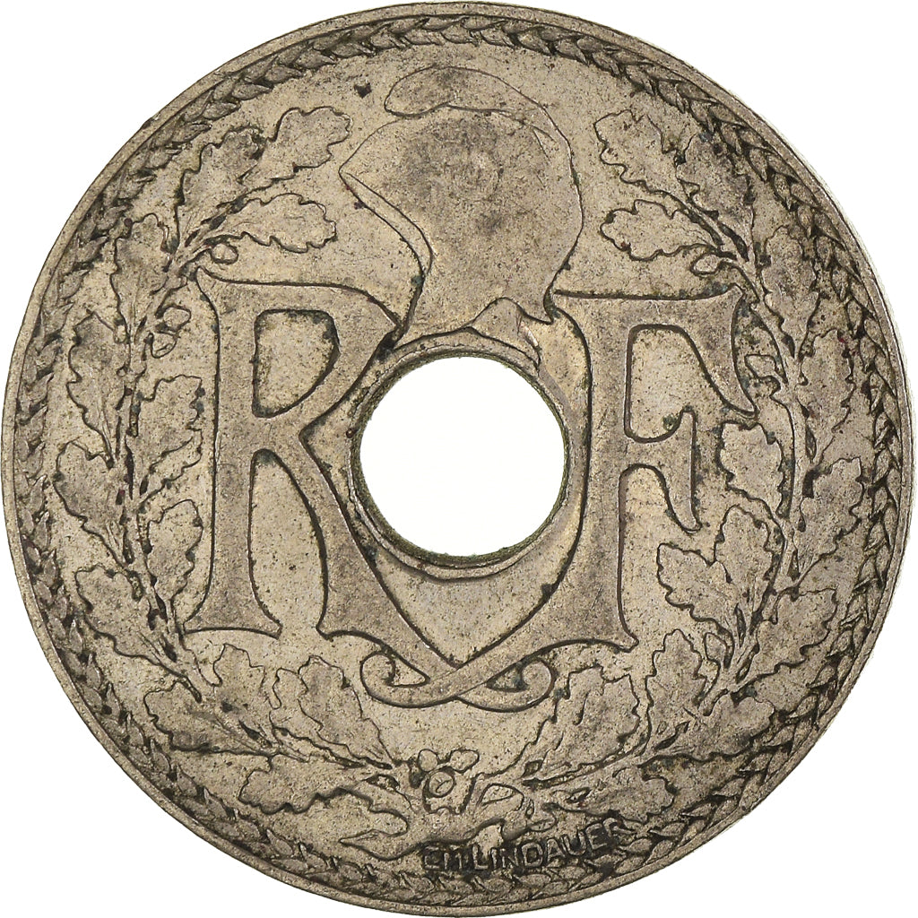 Münze, Frankreich, 25 Centimes, 1933