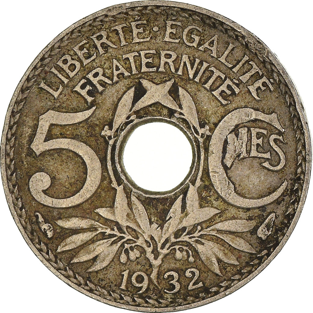 Münze, Frankreich, 50 Centimes, 1932