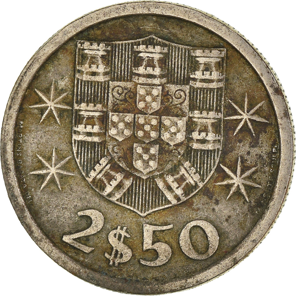 Moneta, Portogallo, 2-1/2 Escudos, 1974