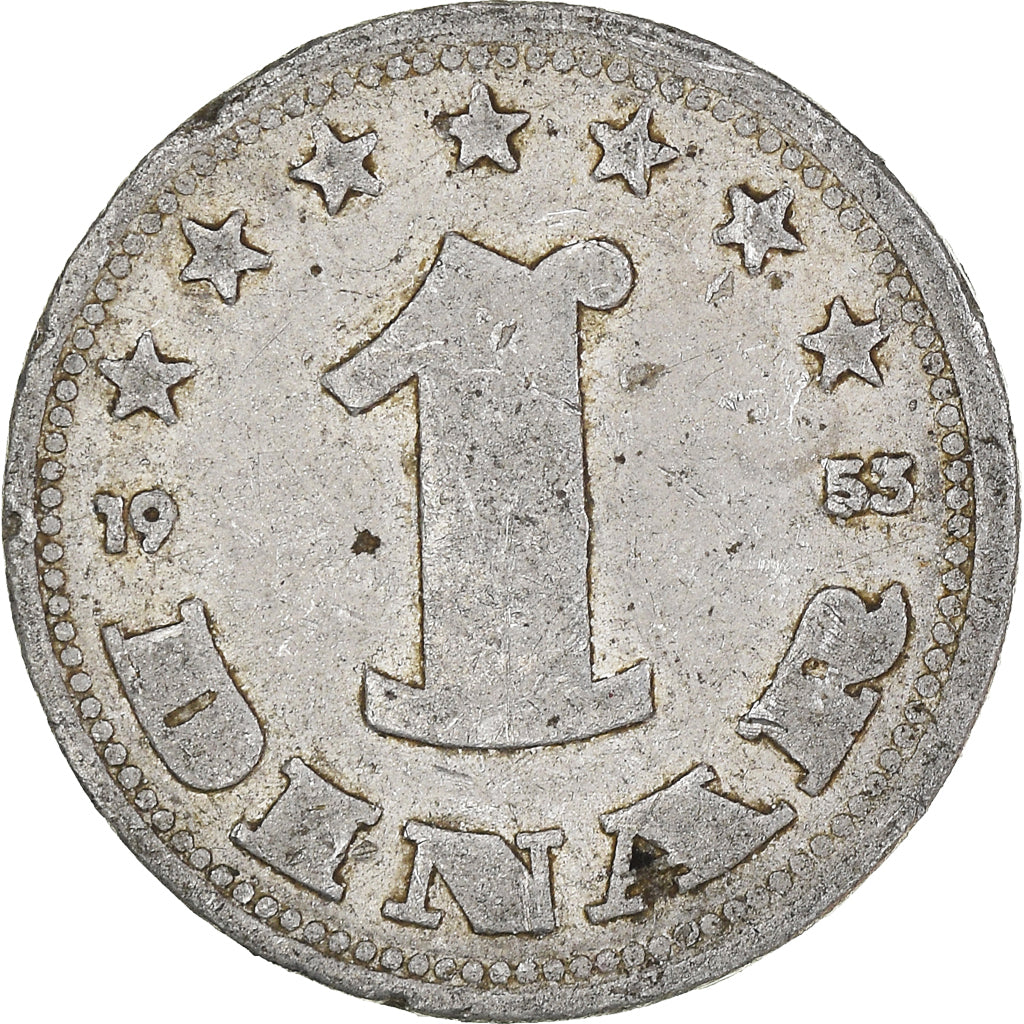 Coin, Yugoslavia, Dinar, 1953