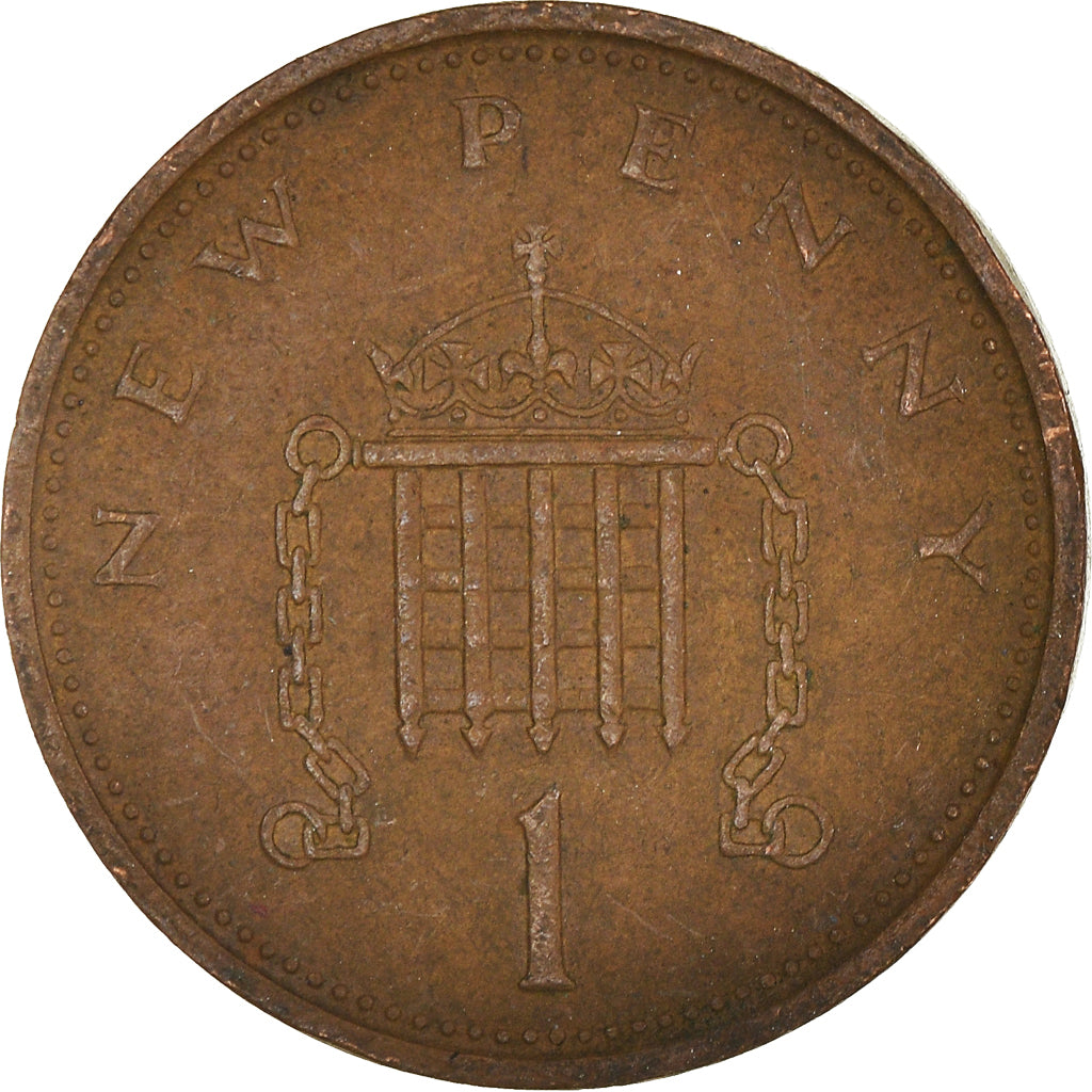 Munten, Groot Bretagne, New Penny, 1976