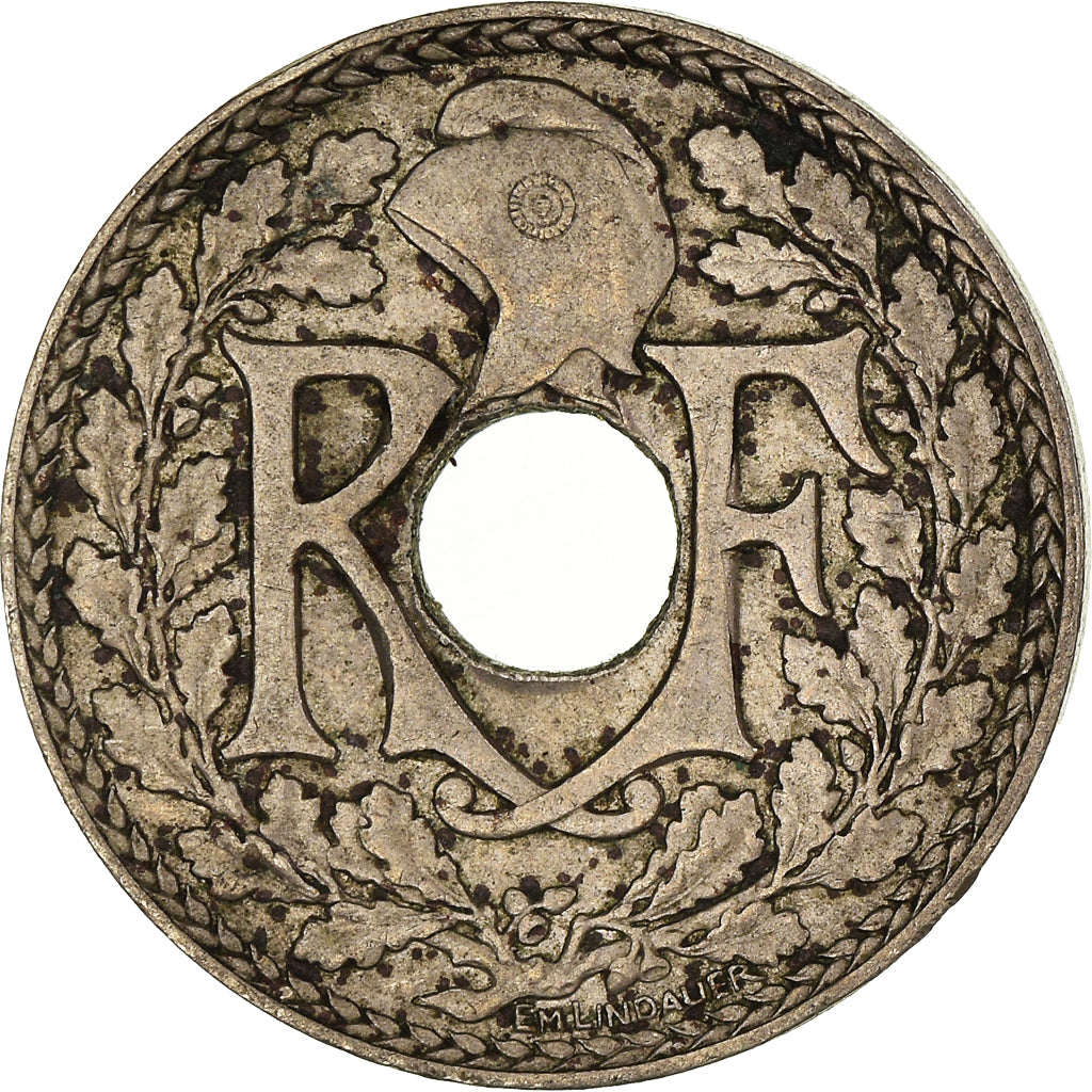 Münze, Frankreich, 10 Centimes, 1936