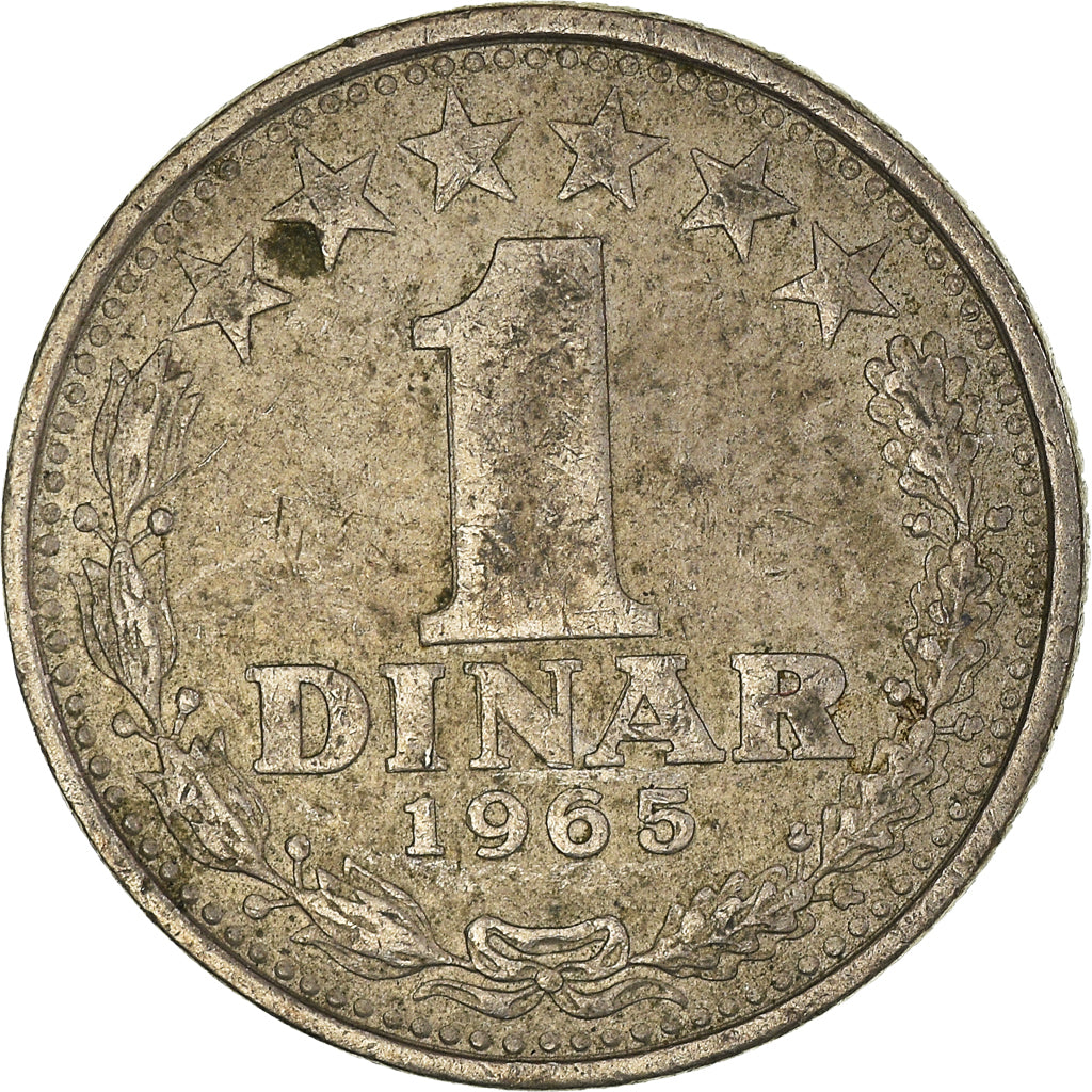Coin, Yugoslavia, Dinar, 1965