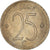 Moneta, Belgio, 25 Centimes, 1969