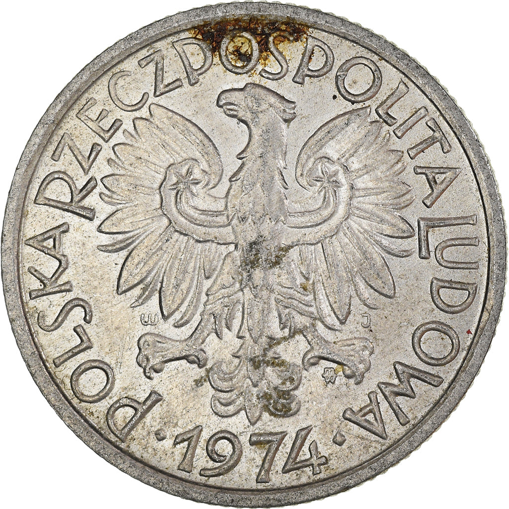 Coin, Poland, 2 Zlote, 1974