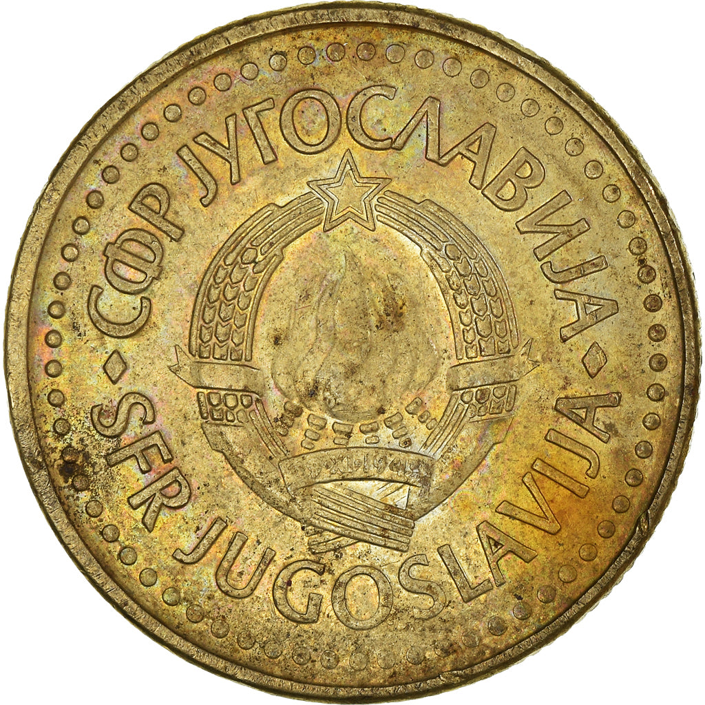 Coin, Yugoslavia, 5 Dinara, 1983