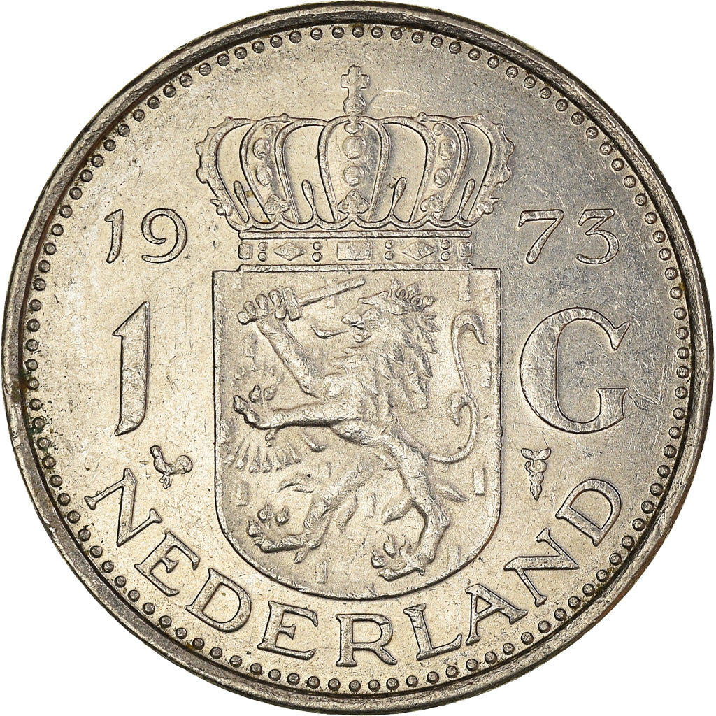 Münze, Niederlande, Gulden, 1973