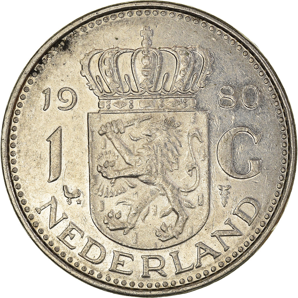 Münze, Niederlande, Gulden, 1980