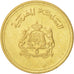 Morocco, al-Hassan II, 20 Santimat, 1987, EF(40-45), Aluminum-Bronze, KM:85