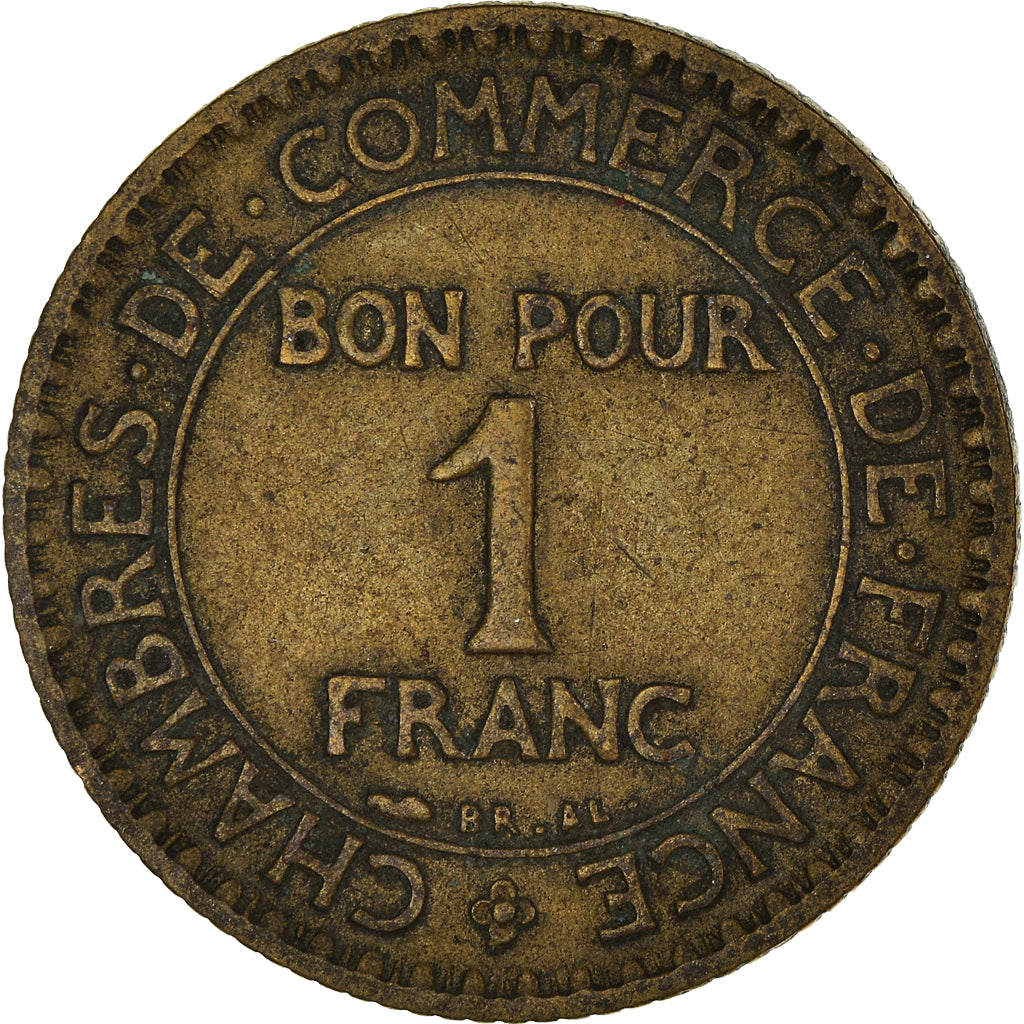 Moneta, Francia, Franc, 1924