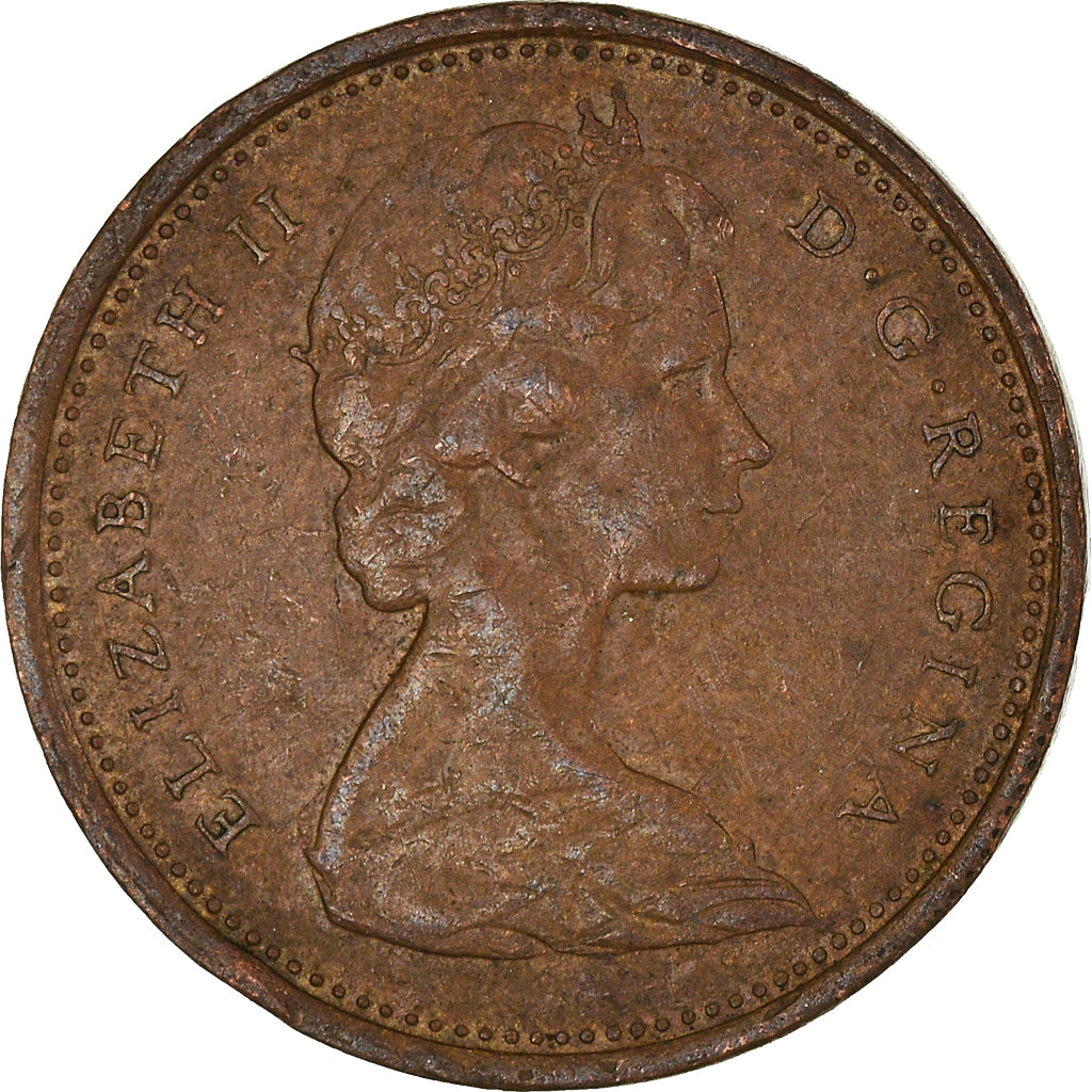 Moneda, Canadá, Cent, 1971