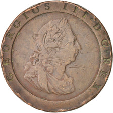 Great Britain, George III, Penny, 1797, VF(20-25), Copper, KM:618