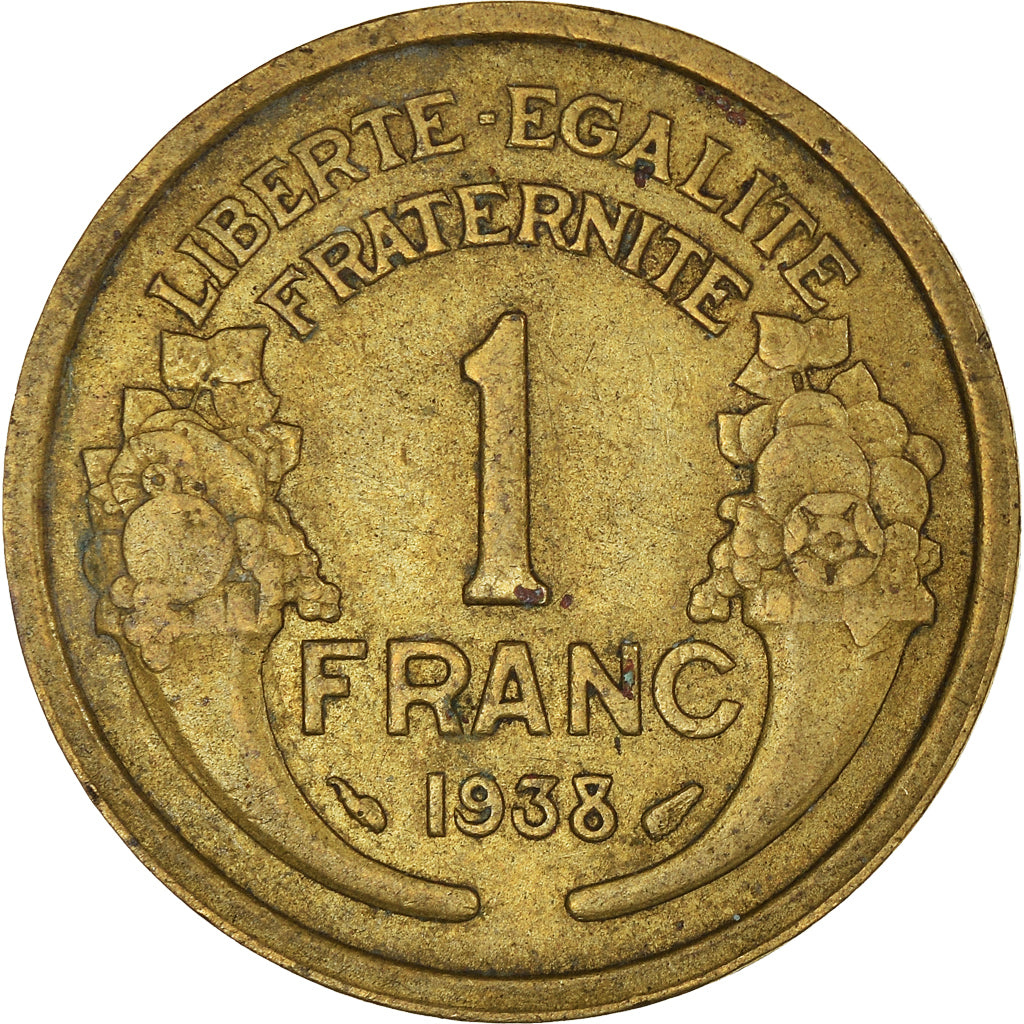 Moneta, Francia, Franc, 1938