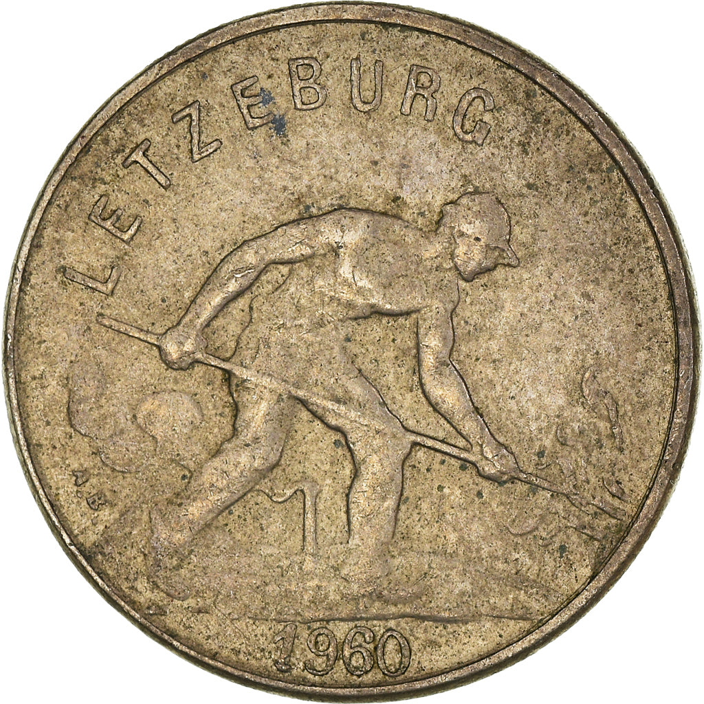Coin, Luxembourg, Franc, 1960