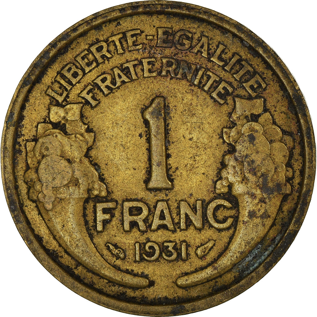 Monnaie, France, Franc, 1931