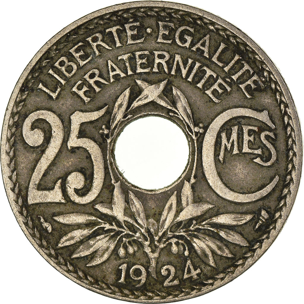 Moneta, Francia, 25 Centimes, 1924