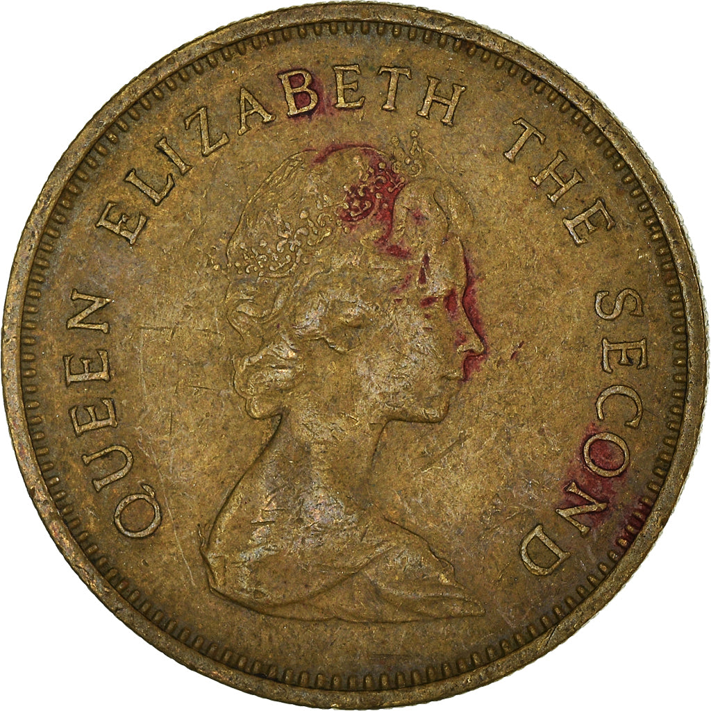 Moneda, Hong Kong, 50 Cents, 1977
