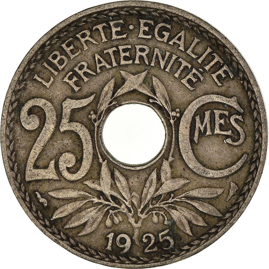 Moneta, Francia, 25 Centimes, 1925
