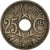Moneda, Francia, 25 Centimes, 1925