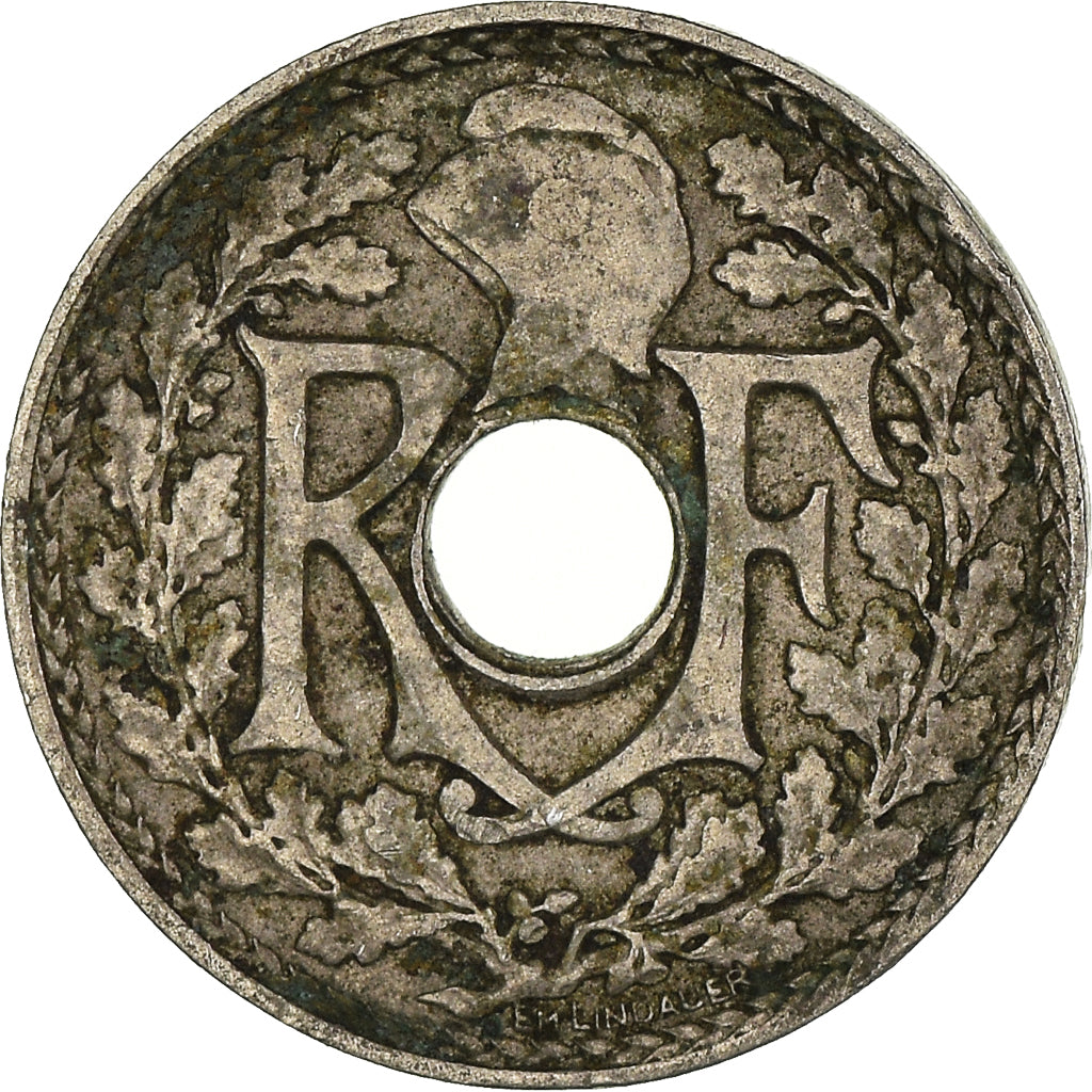 Moneta, Francia, 5 Centimes, 1922