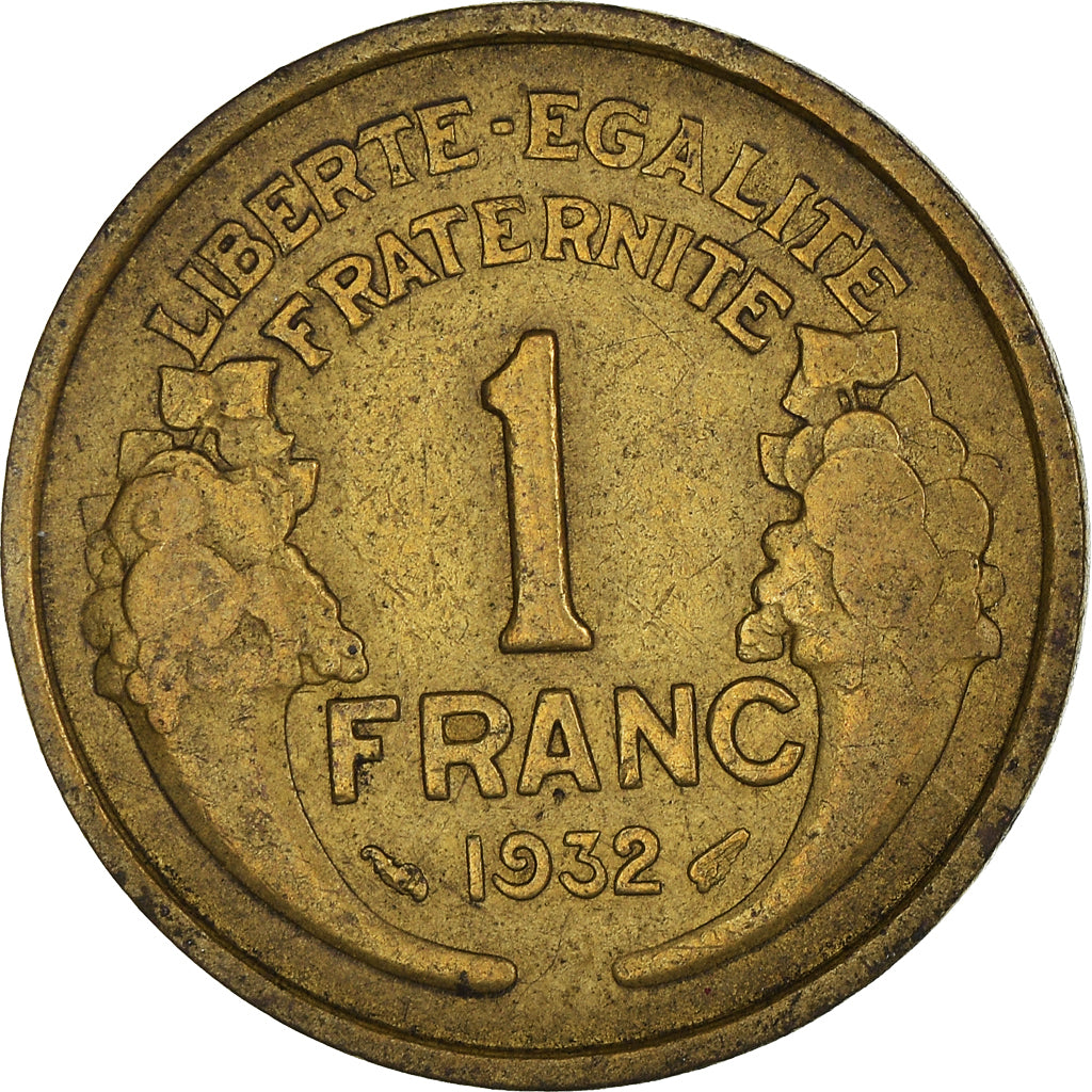 Monnaie, France, Franc, 1932