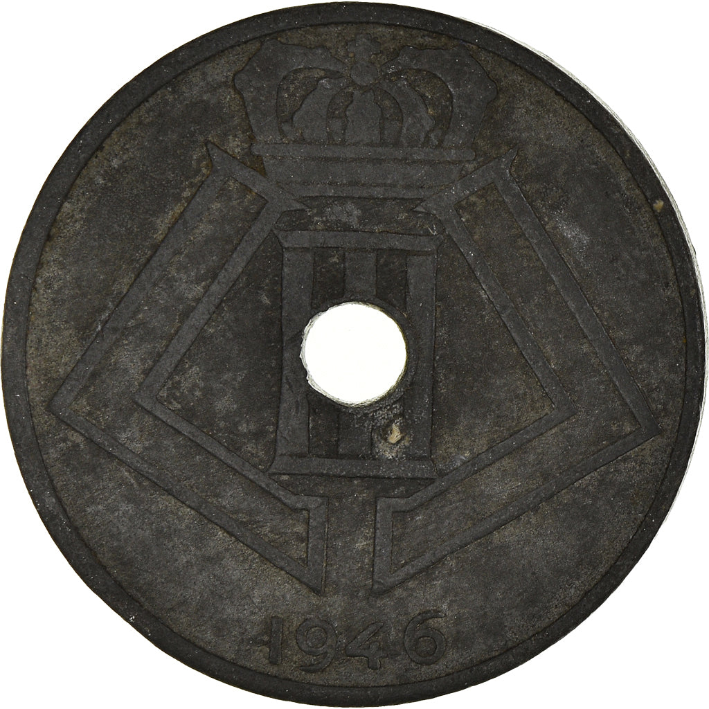 Monnaie, Belgique, 25 Centimes