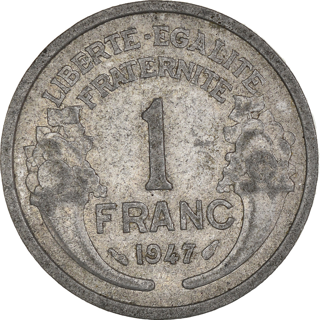 Monnaie, France, Franc, 1947