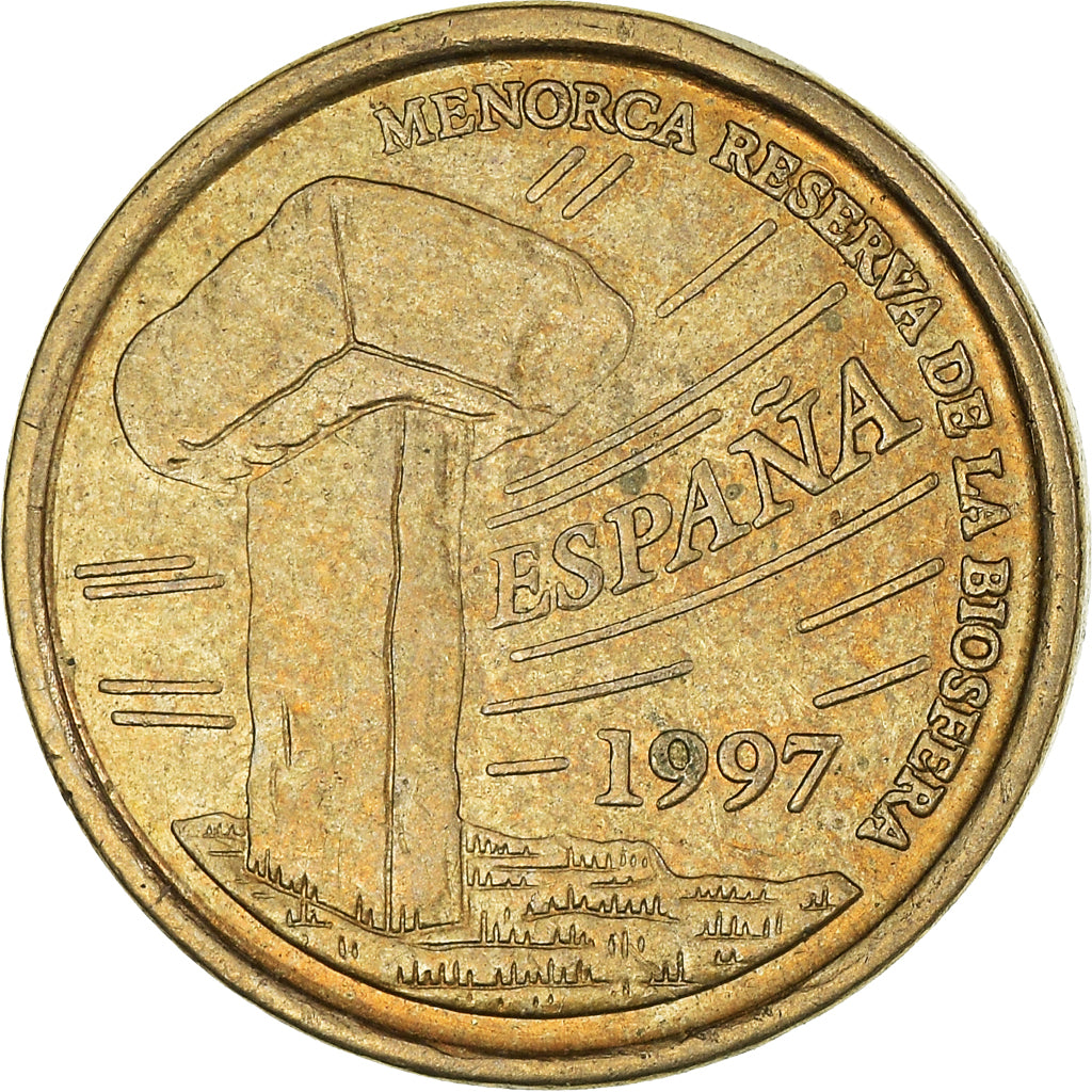 Moeda, Espanha, 5 Pesetas, 1997
