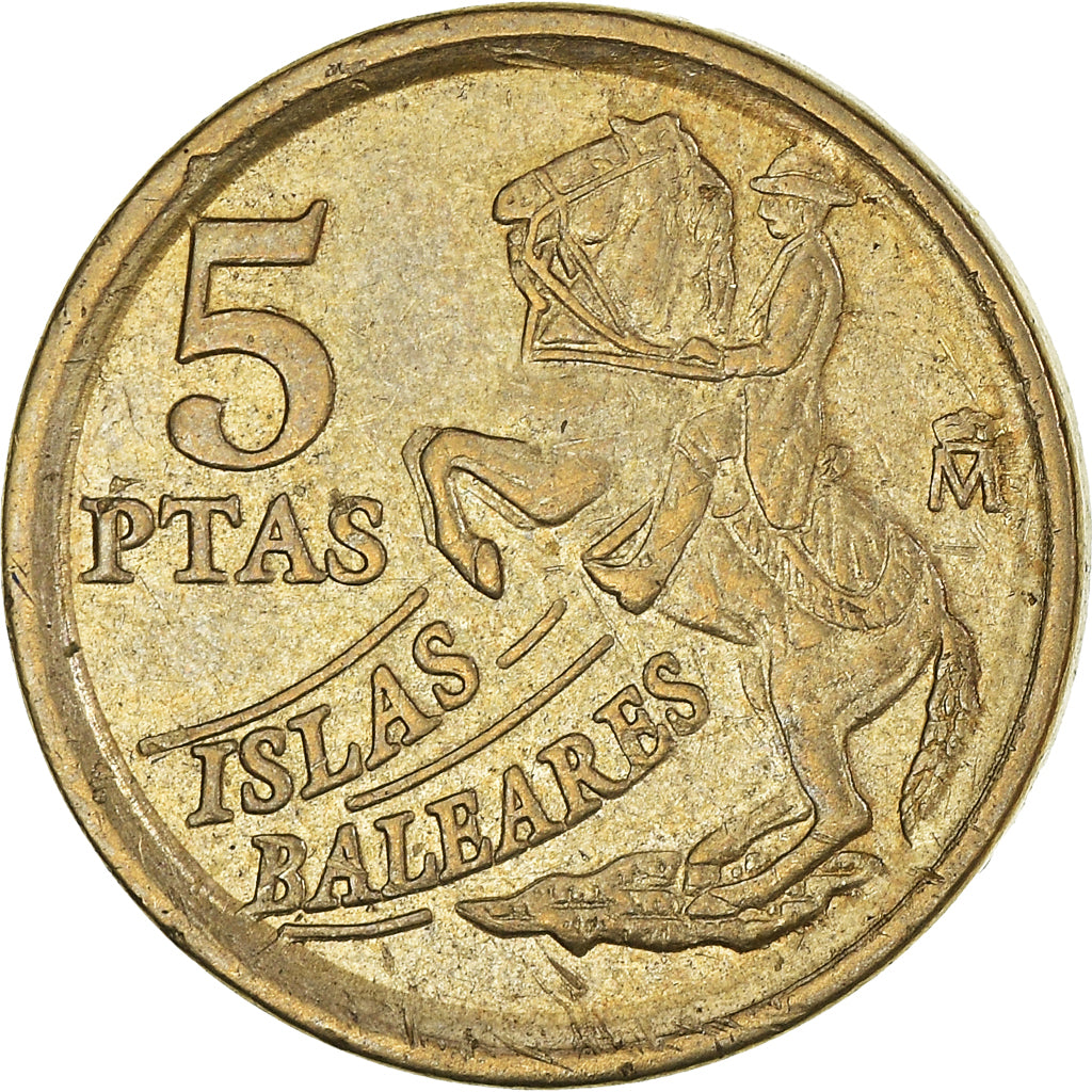 Moeda, Espanha, 5 Pesetas, 1997