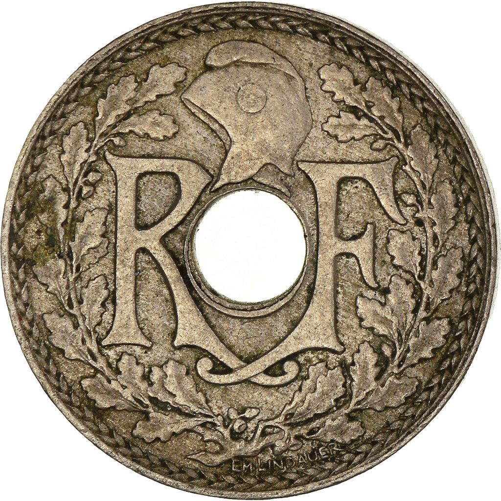 Munten, Frankrijk, 5 Centimes, 1918