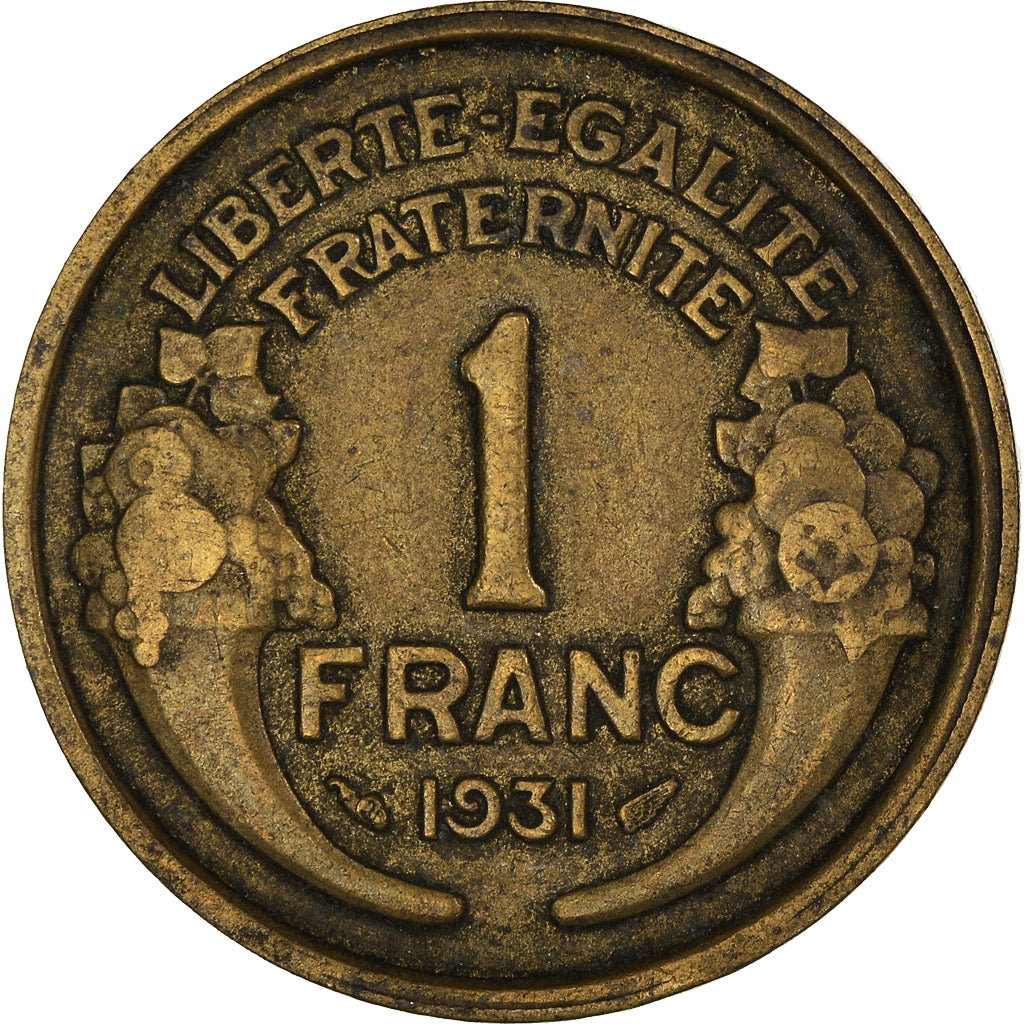 Münze, Frankreich, Franc, 1931
