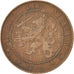 Moneda, Países Bajos, Wilhelmina I, 2-1/2 Cent, 1905, MBC, Bronce, KM:134