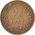 Moneta, Holandia, Wilhelmina I, 2-1/2 Cent, 1905, EF(40-45), Bronze, KM:134