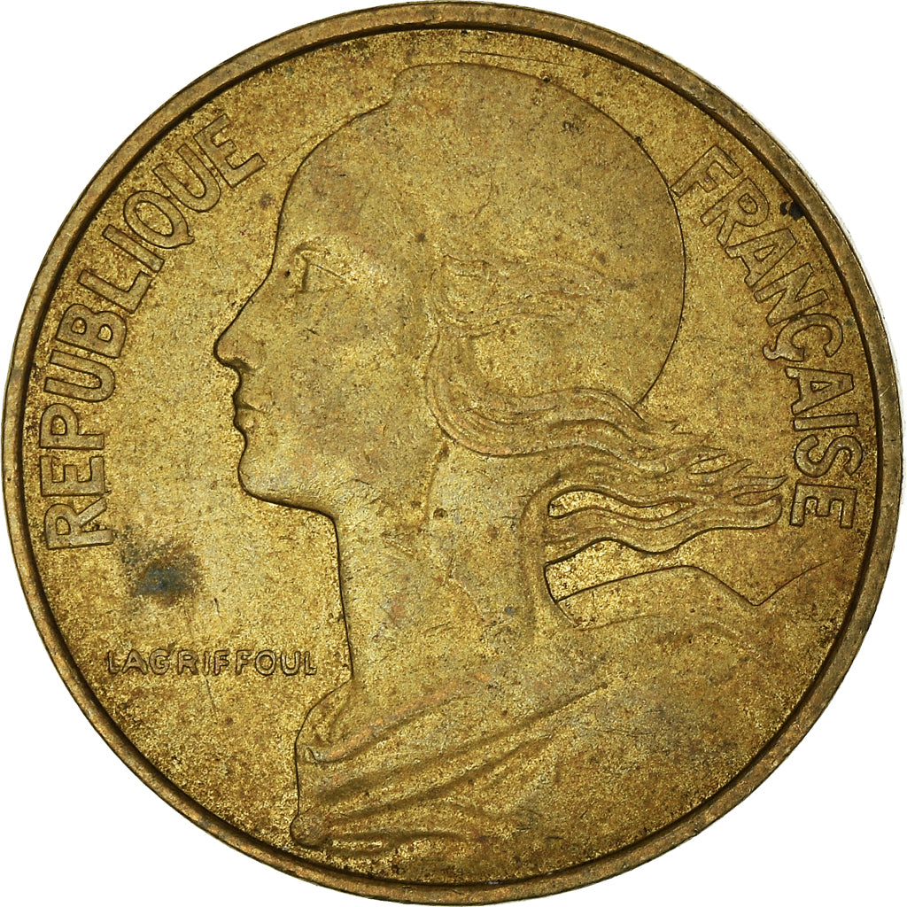 Coin, France, 10 Centimes, 1986