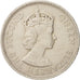 Coin, Mauritius, Elizabeth II, Rupee, 1956, EF(40-45), Copper-nickel, KM:35.1