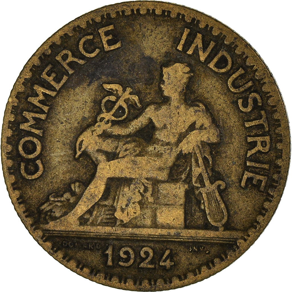 Moneta, Francja, 50 Centimes, 1924